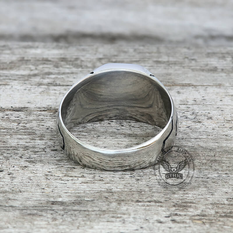 Grim Reaper Skull Stainless Steel Men’s Ring